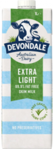Devondale long life milk compared