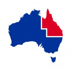 Map of QLD