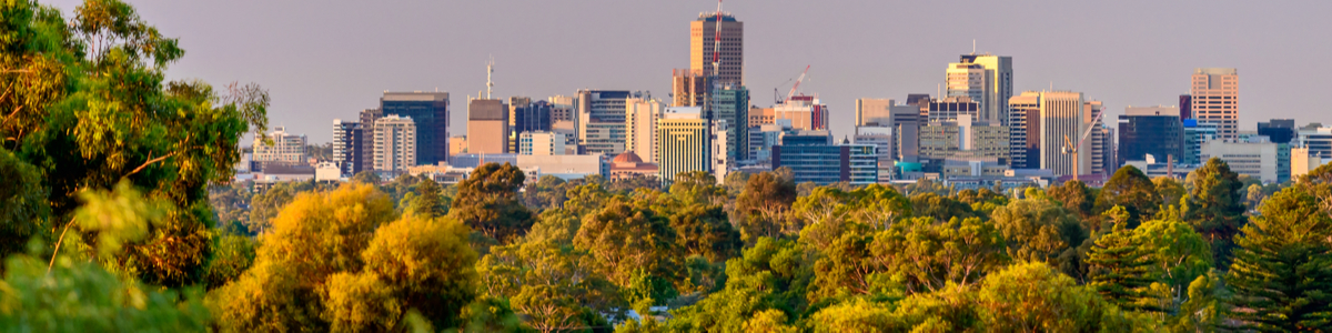 Adelaide city hills