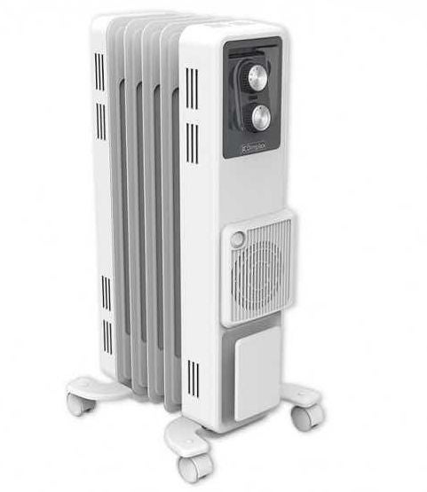 Dimplex oil column heater with fan