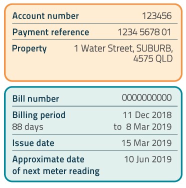 How to read water bill