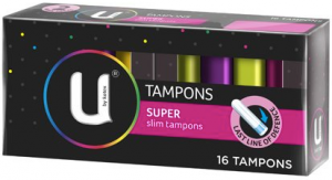 U by Kotex tampons and sanitary pads review