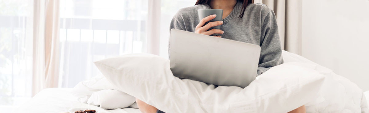 Woman on laptop