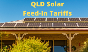 House with solar panels and QLD solar feed-in tariffs