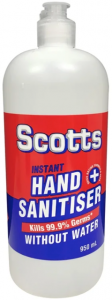 Scotts hand sanitiser