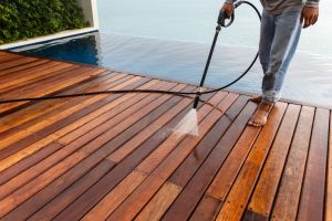 Pressure Washing deck