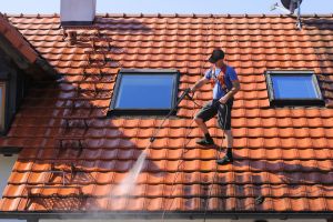 Pressure Washing roof