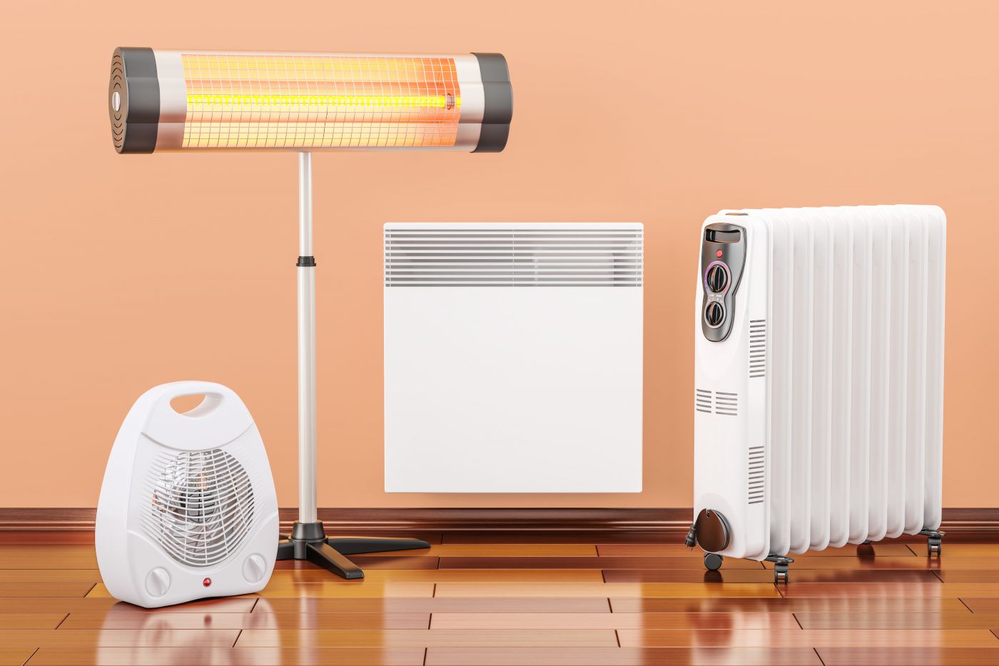 types of heaters