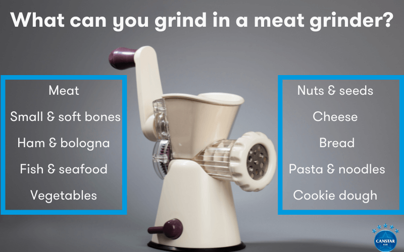What you can make in a meat grinder?