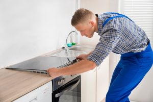 Installing cooktop