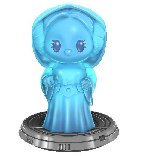 Princess Leia Disney Ooshie