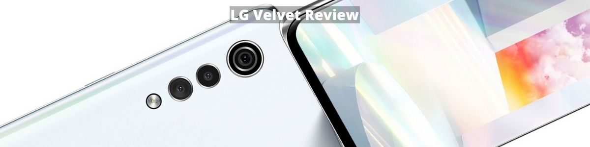 The LG Velvet smartphone