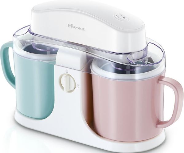 Bear double bucket ice cream maker