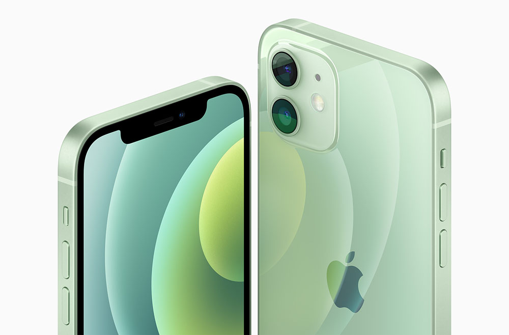 iPhone 12 in green 