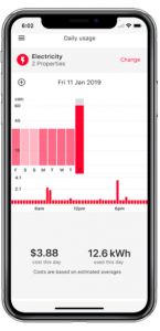 Kogan Energy usage monitoring app