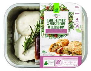 Woolworths Vegan Cauliflower & Mushroom Wellingtons