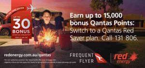 Red Energy Qantas Flyer promotion