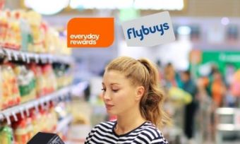 woman shopping flybuys rewards