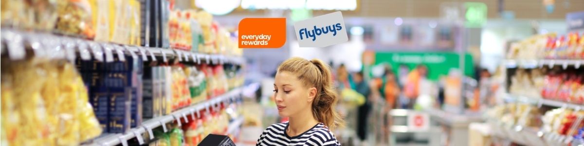 woman shopping flybuys rewards