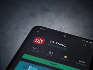 LG ThinQ app for stick vacuum