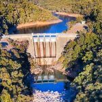 snowy hydro aerial view