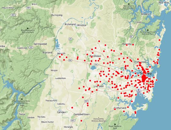 Vodafone 5G coverage Sydney