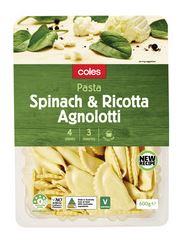 Coles fresh pasta review