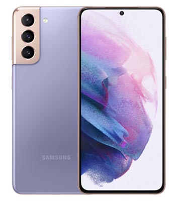Przód i tył Samsunga Galaxy S21