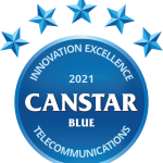 Canstar Blue Innovation Excellent Award Telecommunications