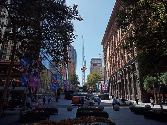 Photo of Martin Place in Sydney