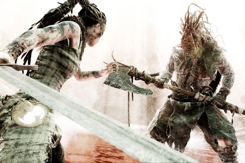 Hellblade: Senua’s Sacrifice, available on Game Pass for PC