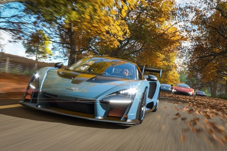 Forza Horizon 4, available on Game Pass for PC