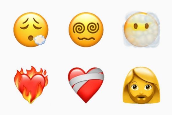 A range of new emoji from Apple