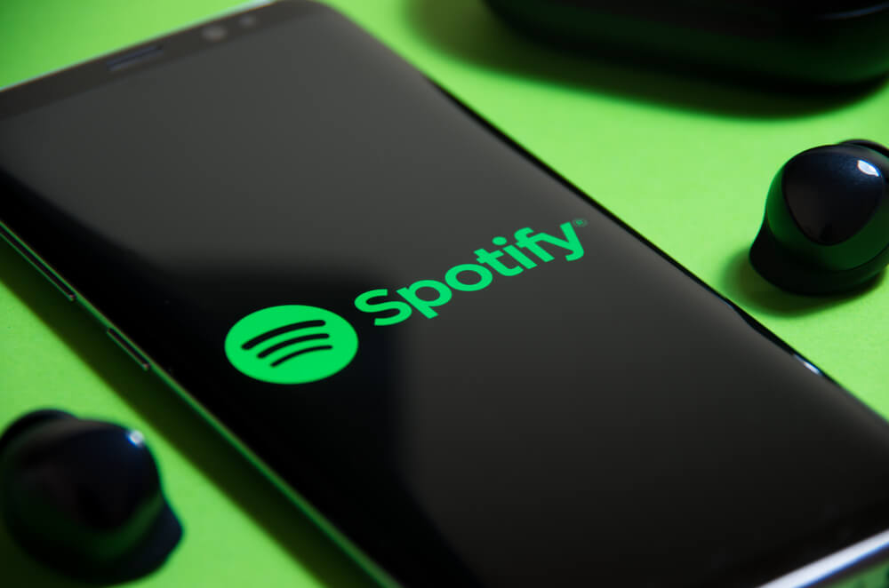 Spotify on phone