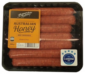 ALDI beef sausages review
