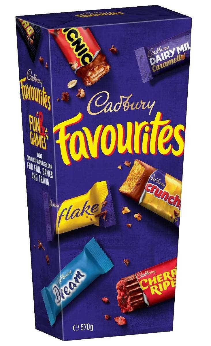 Cadbury Favourites chocolate review