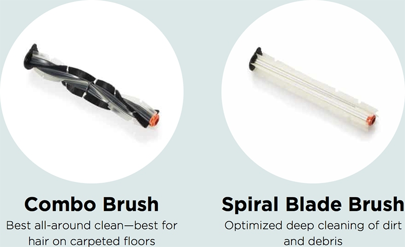 Neato robot vacuum brushes