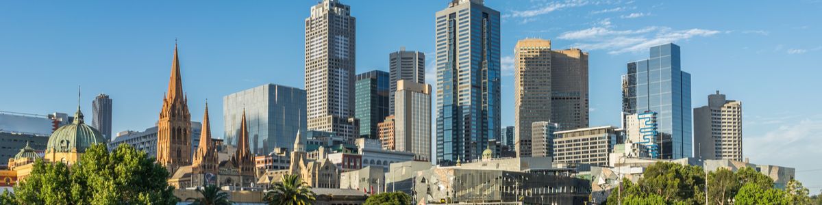 Melbourne city scape