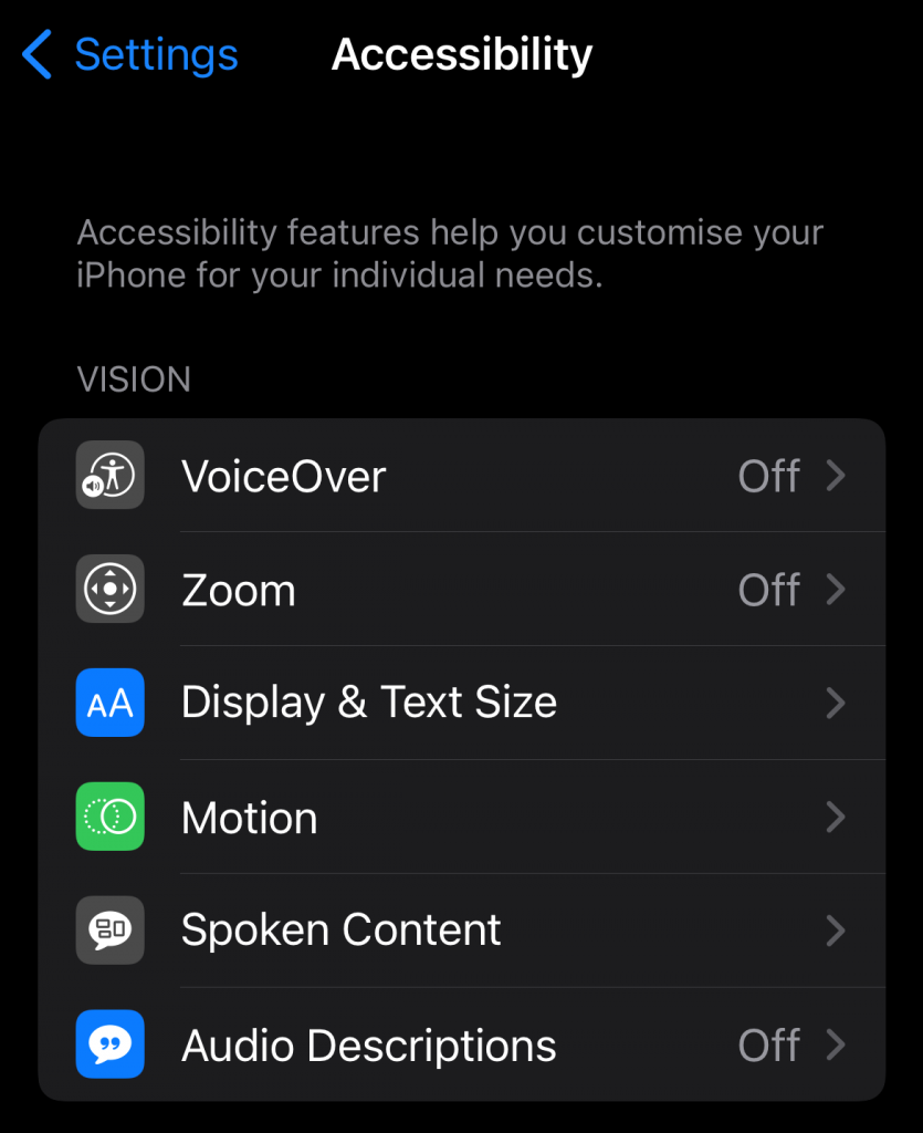 Accessibility Features on iPhone Guide & Explanation Canstar Blue