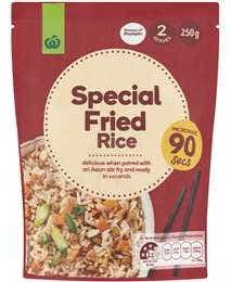 Woolworths microwave rice