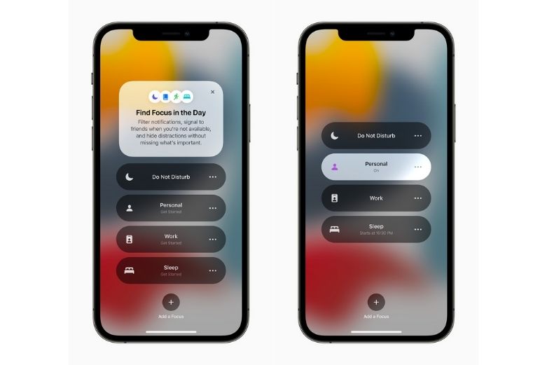 New focus tools being used on iOS 15