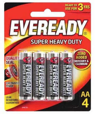 Eveready batteries review