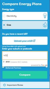 Gas Comparison Tool Canstar Blue