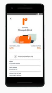 Rewards card app