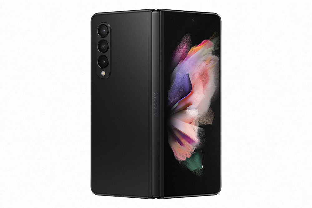 Samsung Galaxy Z Fold 3 in black