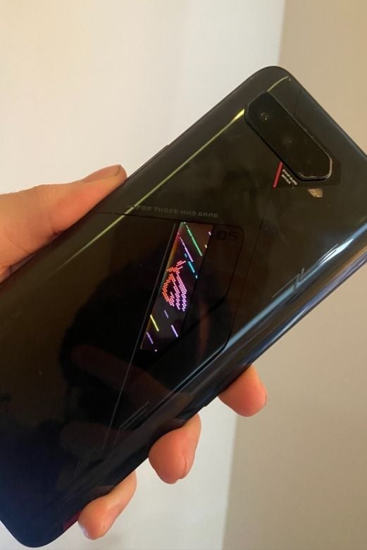 The back of the ROG Phone 5