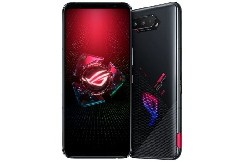 The front and back of the ROG Phone 5