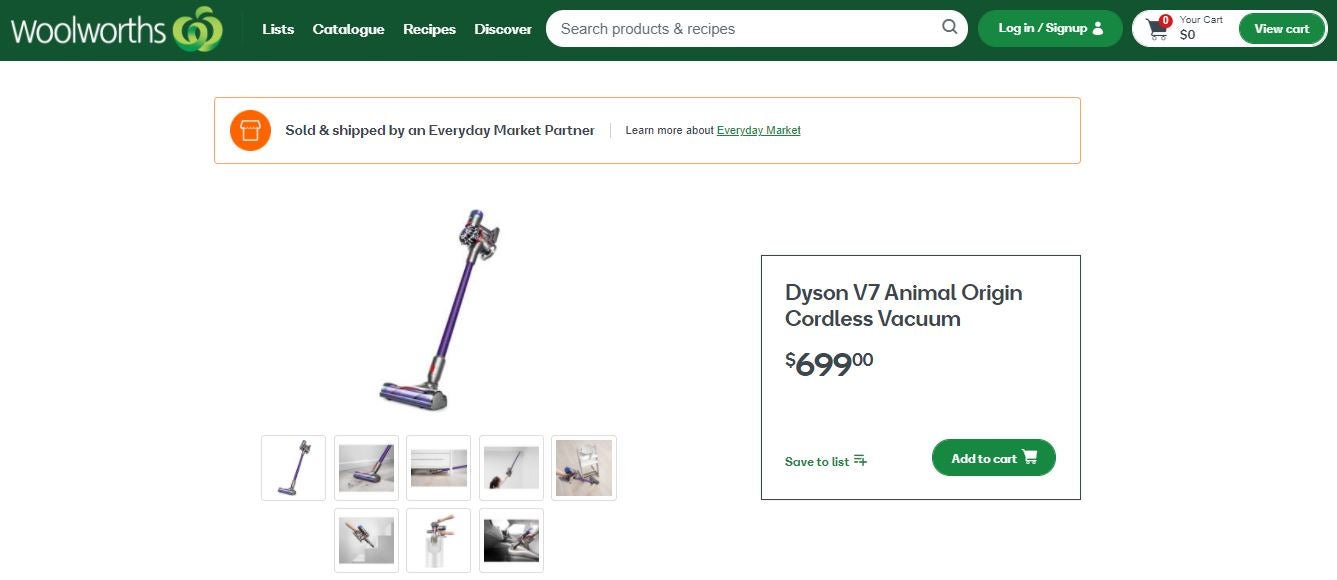Dyson V7 Vacuum