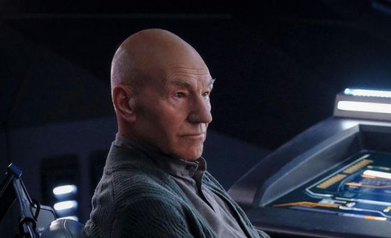 Still of Jean-Luc Picard from Star Trek Picard show