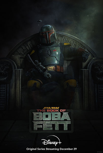 Promotional poster from The Book of Boba Fett Star Wars show